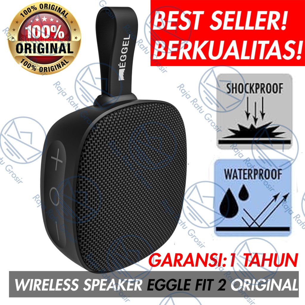 EGGEL FIT 2 SPEAKER PORTABLE WIRELESS BLUETOOTH WATERPROOF