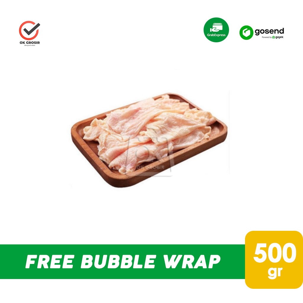 

Kulit Ayam Mentah 500gr (KHUSUS INSTANT)