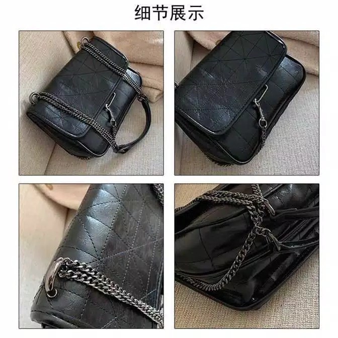 Tas Selempang Wanita Soft Rocker Crossbody  #144