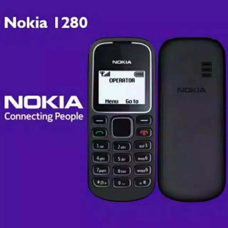 Handphone Nokia 1280 jadul hp Nokia 1280 Hp Murah Hp Jadul Bahasa Indonesia