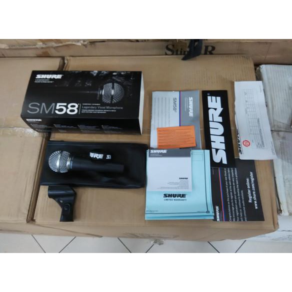 Mic Shure Sm-58 Original Madein Mexico Star Seller