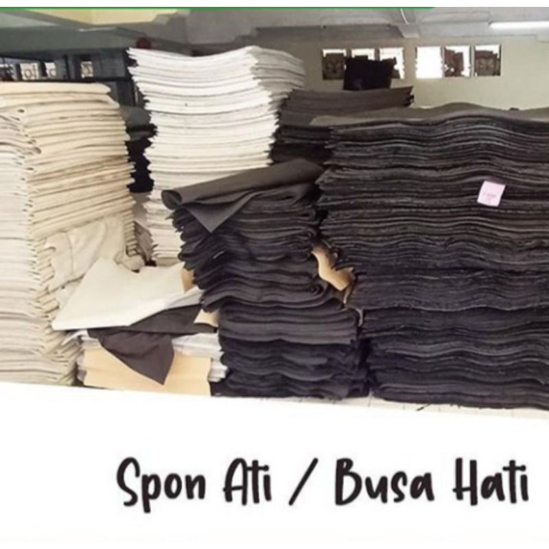 Spon Ati 2mm Hitam/Putih