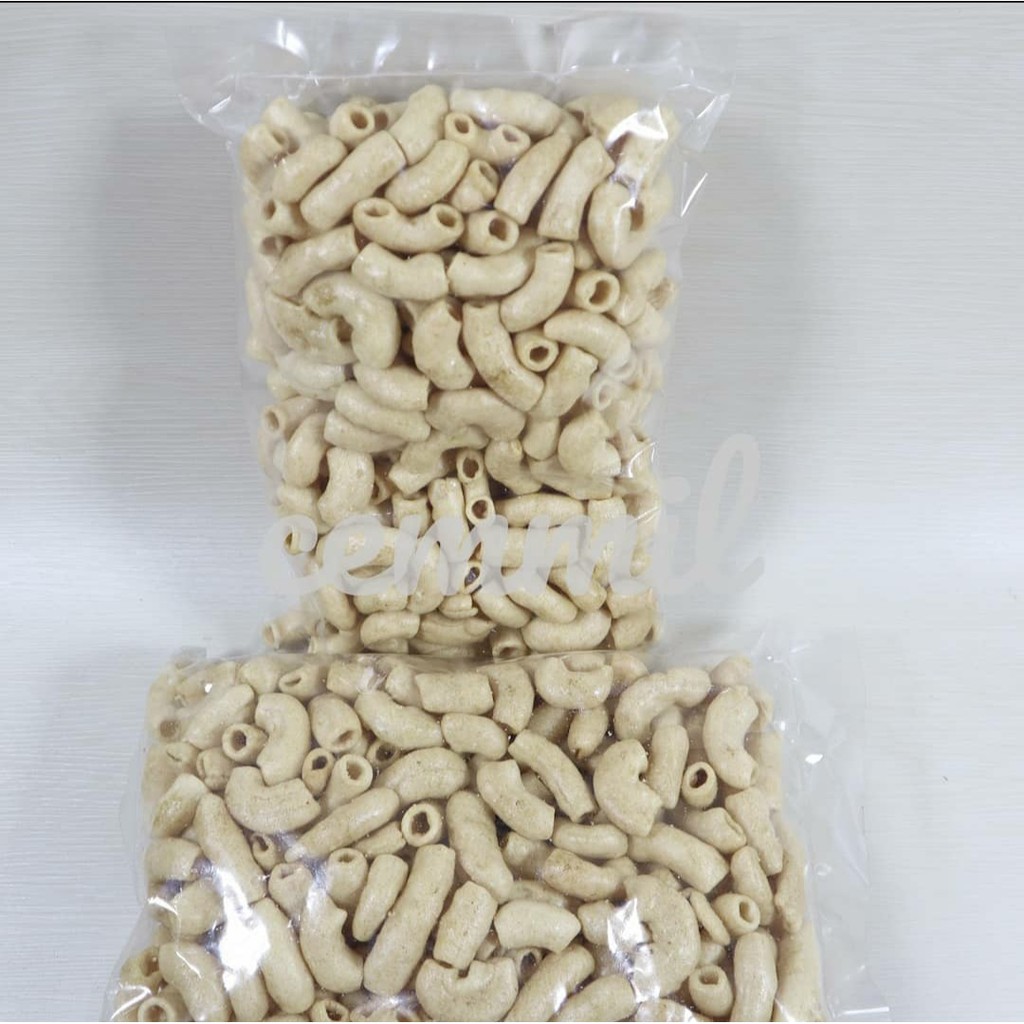 

MAKARONI PIPA ASIN GURIH kiloan 150gr /Aneka snack/camilan/jajan kiloan