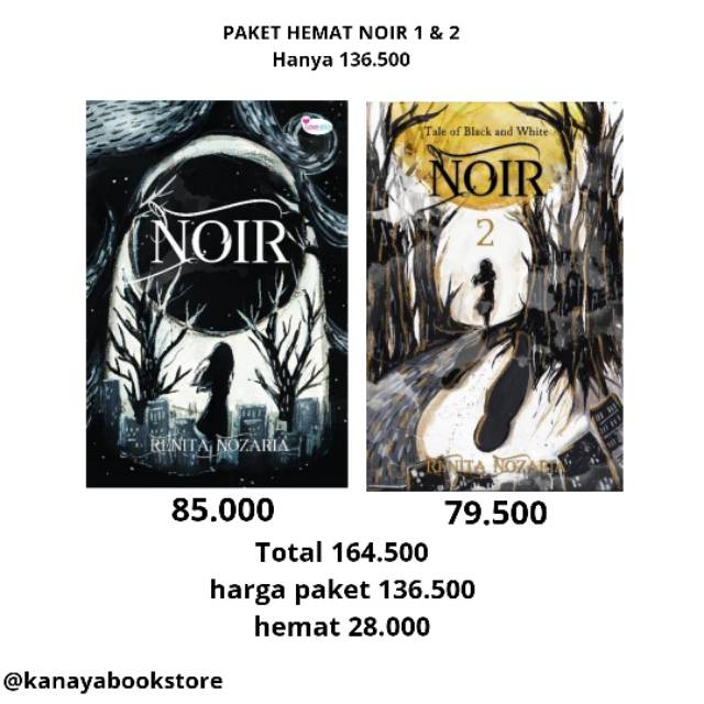 PAKET HEMAT NOVEL NOIR-NOIR 2 [ORIGINAL]