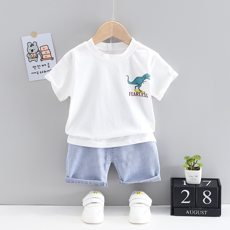 1-5thn | Setelan Tshirt + Celana (1 set) Laki-laki Bayi Anak Pakaian anak Kaos Bayi M Catalog