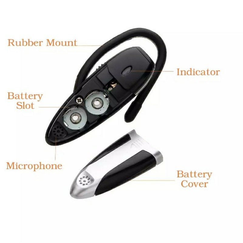 Ear Zoom Hearing Aid Penguat Suara Alat Bantu Dengar Model Trendy Mirip Headset Bluetooth