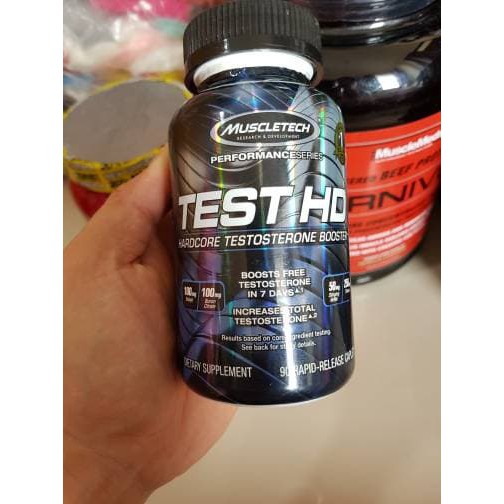 Muscletech Test HD isi 90caps - Penambah Testoterone Booster - Hormon