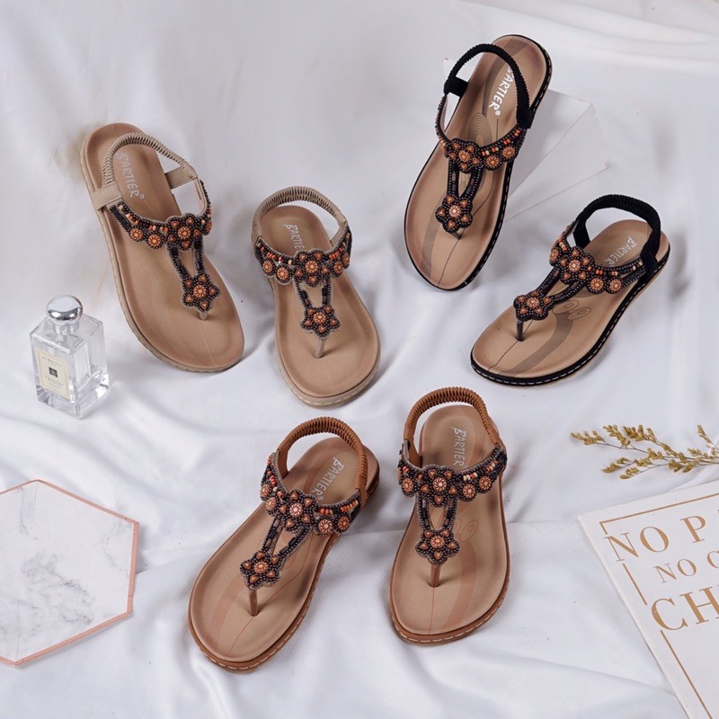 BARTIER SENDAL SEPATU WANITA UNIK IMPOR