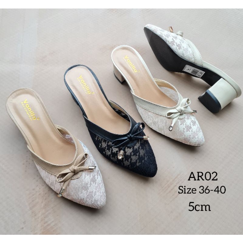 ABBUSHOES AR 02 bapau brukat ermina pita 5cm