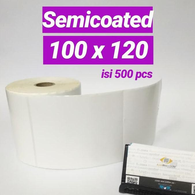

Produk Terbaik] Kertas Label Semicoated 100 X 120Mm Ekspedisi Pengiriman Barang 4X4,7