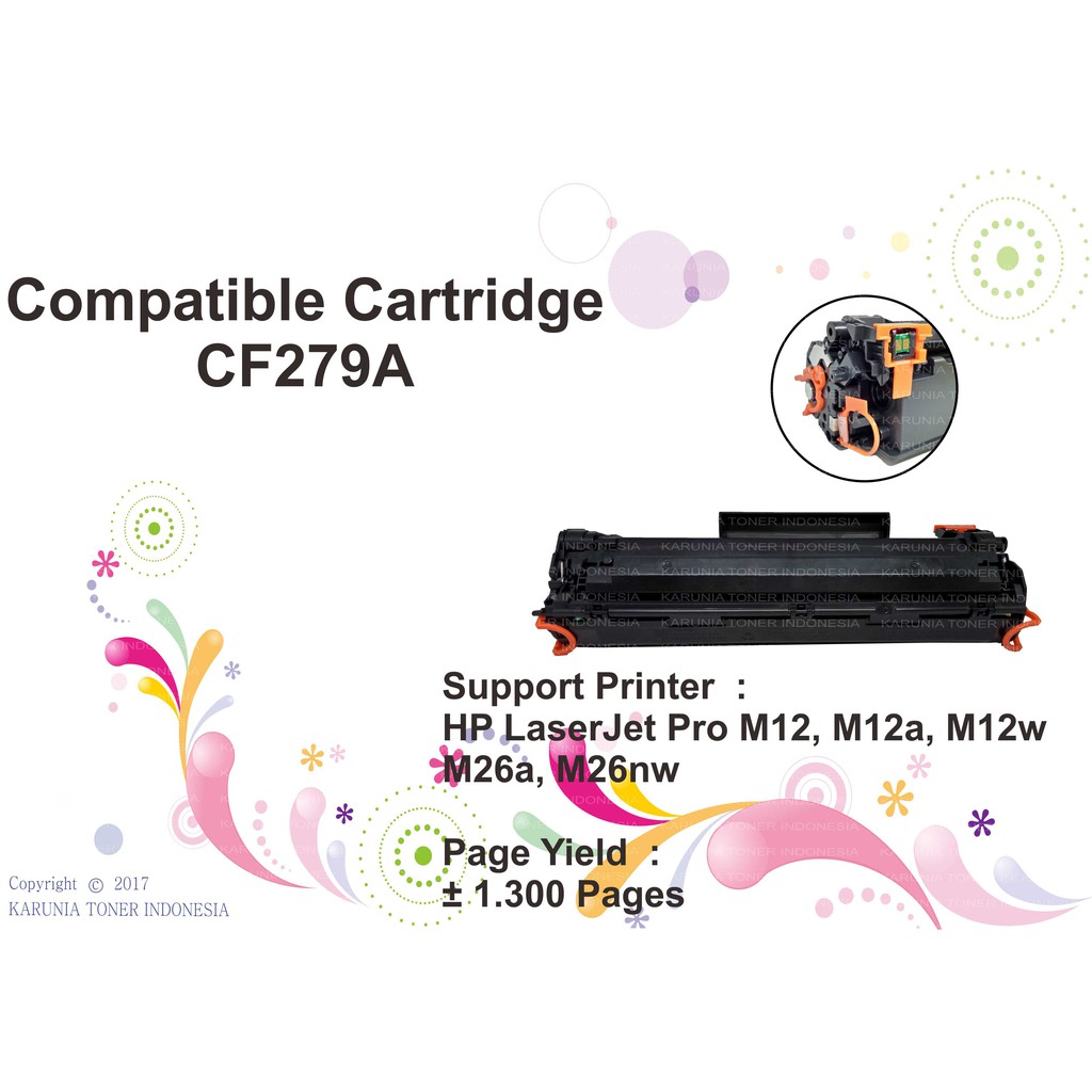 Toner Compatible Hp 79A - CF279A Black