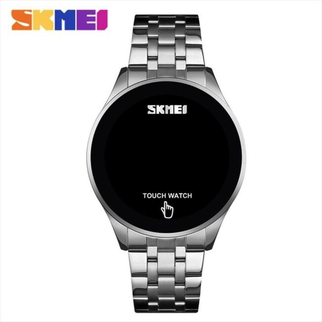 Jam Tangan Pria / Wanita / SKMEI Digital 1579 Stainless Steel LED / Jam Tangan Digital / SKMEI