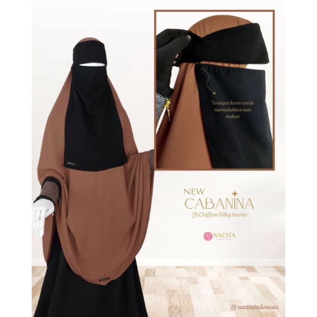 NEW CABANINA DAN CABANINA PART 1 BY NACITA CADAR BANDANA PONI NACITA JETBLACK