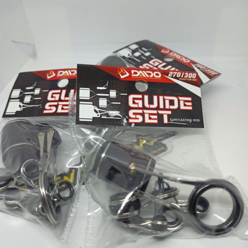 set ring guide joran teleskopik daido tigershark/joran lain