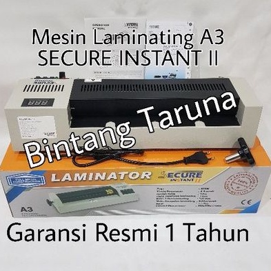 Mesin Laminating Secure Instant II Laminator Machine Secure Instant II