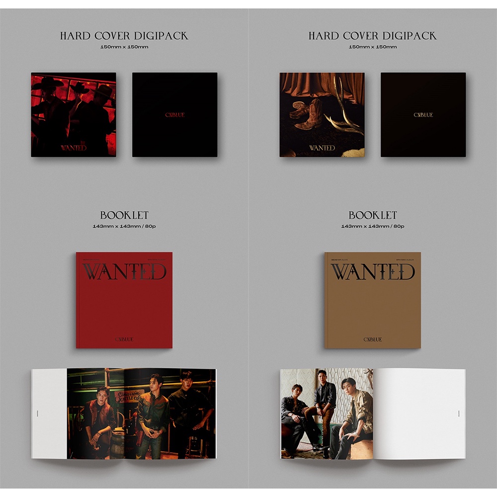 CNBLUE - 9th Mini Album WANTED