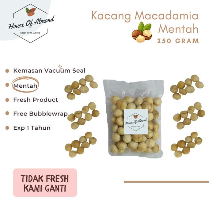

Kacang Macadamia Mentah 250gr
