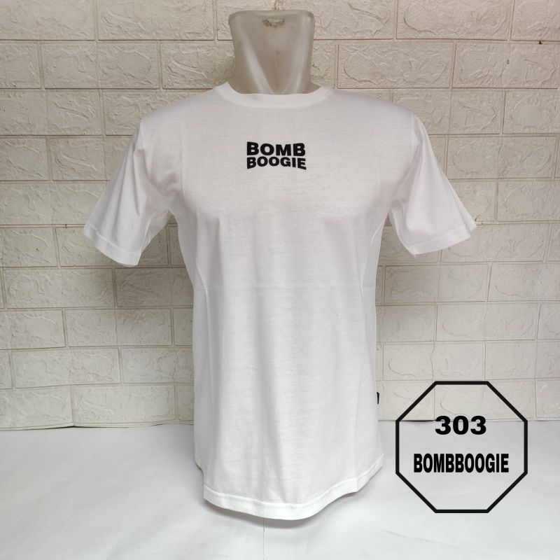 Jual Kaos Distro Pria Bombboogie Original 100% Premium Indonesia|Shopee ...