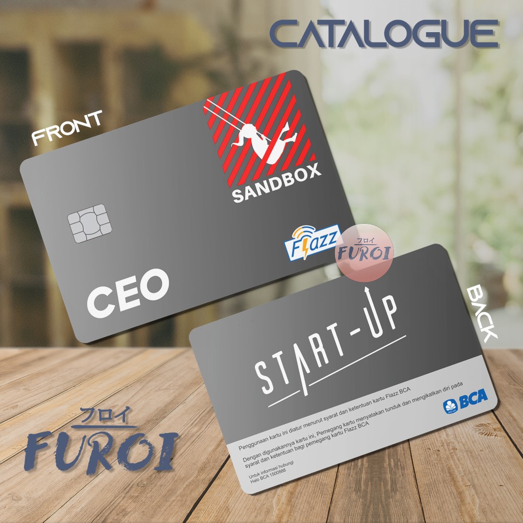 Kartu Flazz BCA | Kartu Emoney Mandiri | Start Up | Sandbox CEO