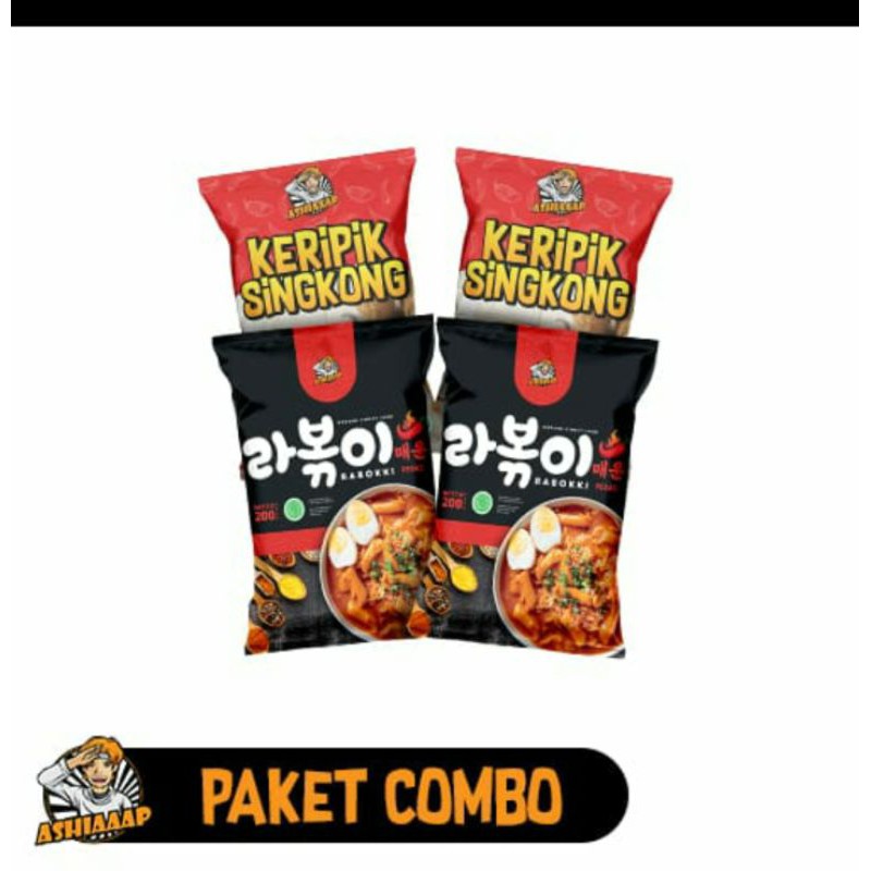 

PAKET COMBO RABOKKI DAN KERIPIK SINGKONG