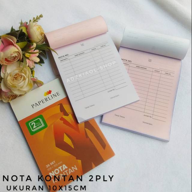 

Nota Kontan 2 ply NCR paperline