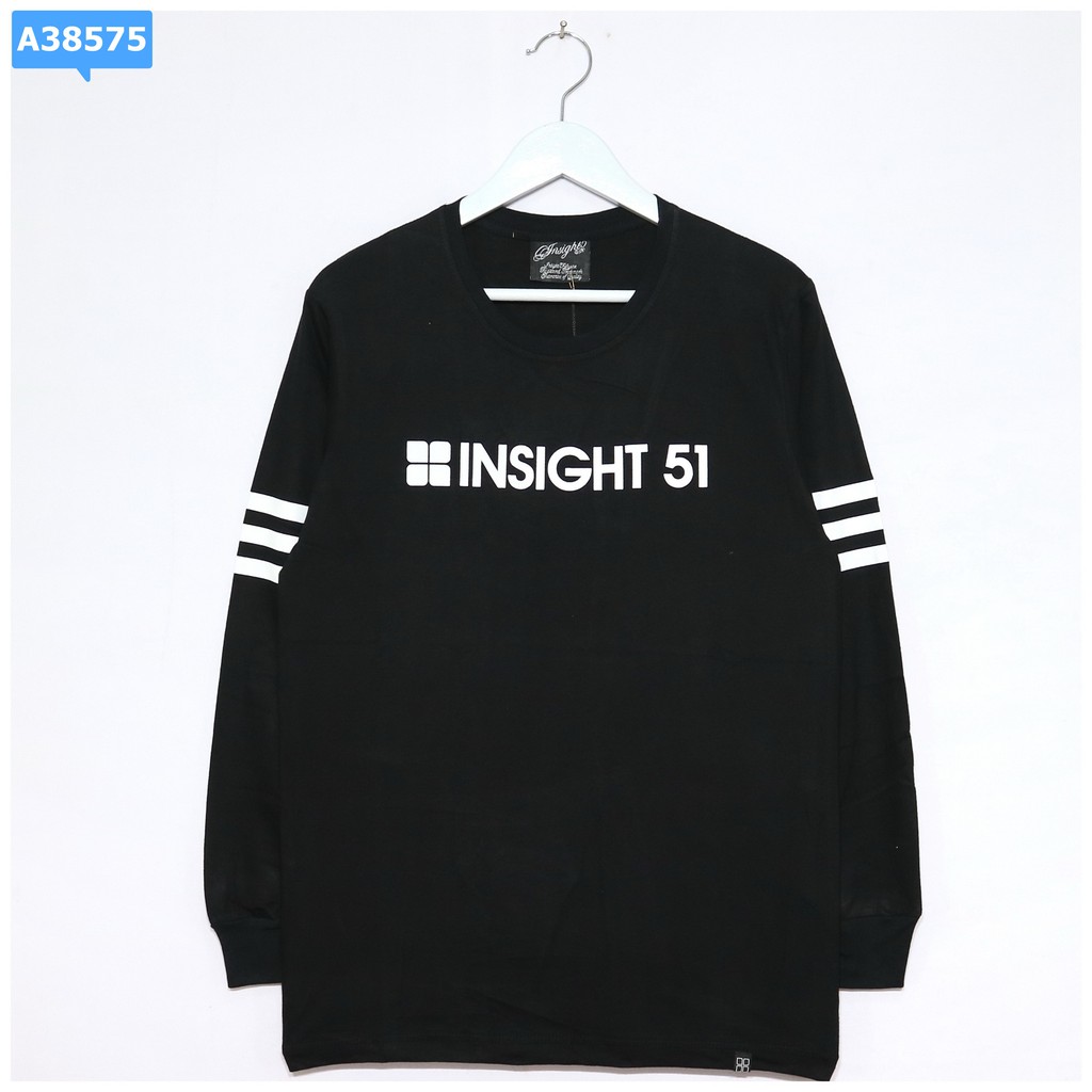 Kaos Distro Lengan Panjang TERBARU KAOS LONGSLEVE INSIGHT PREMIUM A38575