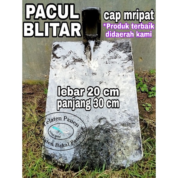 Pacul Blitar Baja Tembus/ Cangkul Baja Super