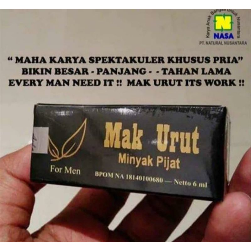 MAK URUT NASA ORIGINAL