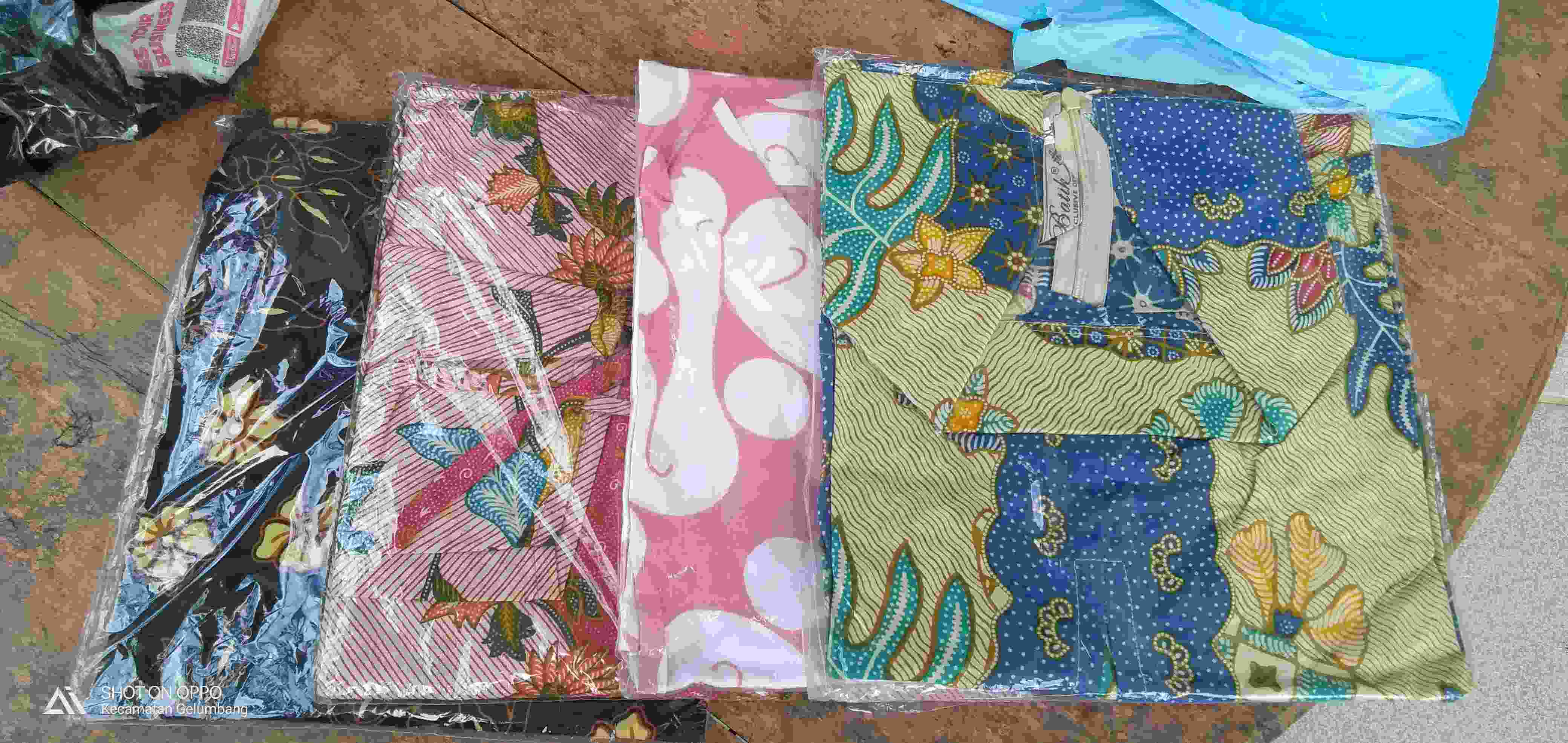 (bisa Cod) Promo Big Sale Tunik Batik  Murah Best Seler M L Xl Batik Azka Pekalongan Kode 022