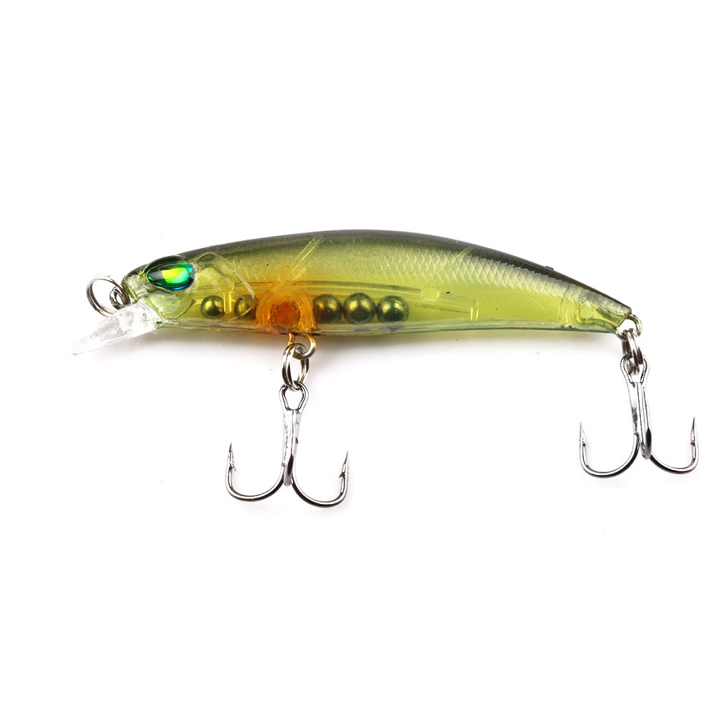 (Flash Sale)HENGJIA 5Pcs 7cm/4.3g Classical Minnow Umpan Pancing Swimbait Fishing Lure Sinking Bass Ikan Kail