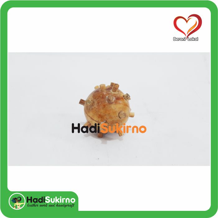 Alat Pijat Tangan Kayu Bulat - Alat Terapi Remas Tradisional