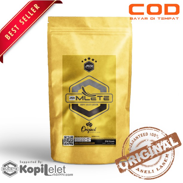 Kopi Lelet Lasem Rembang Original Mlete Coffee Shopee 