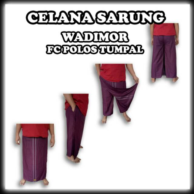 Celana Sarung Wadimor Fashion Muslim