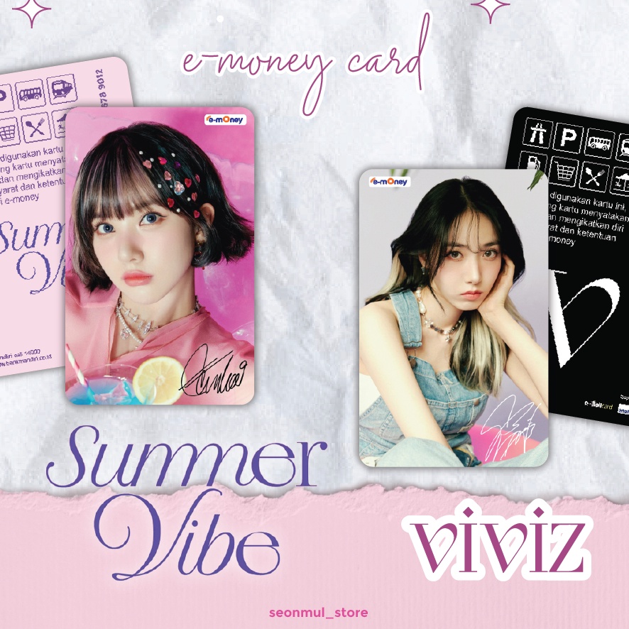 TERMURAH !!! EMONEY / TAP CASH / BRIZZI / FLAZZ / VIVIZ SUMMER VIBE
