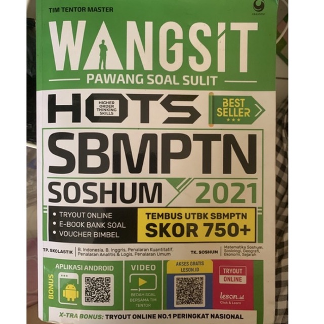 Preloved Wangsit Soshum Lengkap 2021
