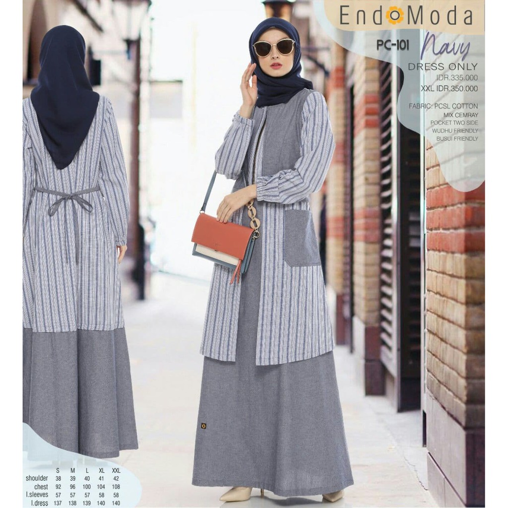 Gamis Endomoda Pc 101 Gamis Wanita Terbaru Endomoda Pc 101 Shopee Indonesia