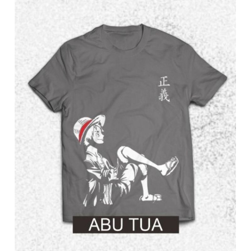 Kaos Distro Luffy Anime One Piece (XS - XXXL)