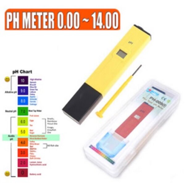 pH Meter Digital ATC 009 Alat Ukur Keasaman Air Hidroponik Aquarium