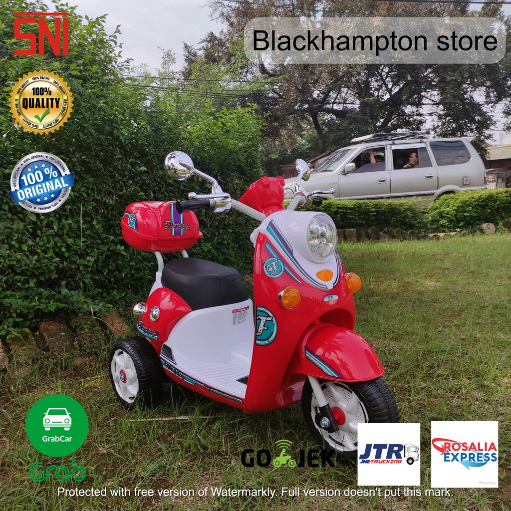 Mainan Anak Motor Aki Murah SCOOPY