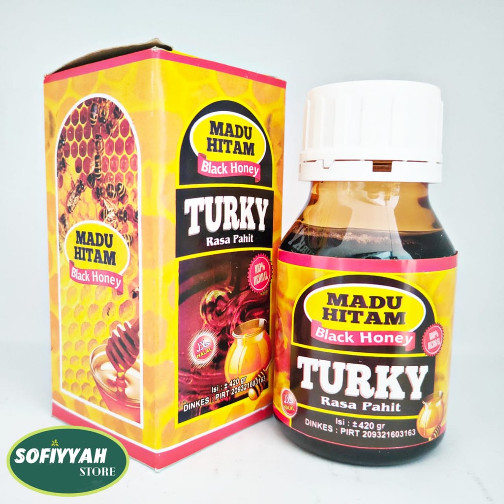 

Madu Hitam Diabet Turky 420gr