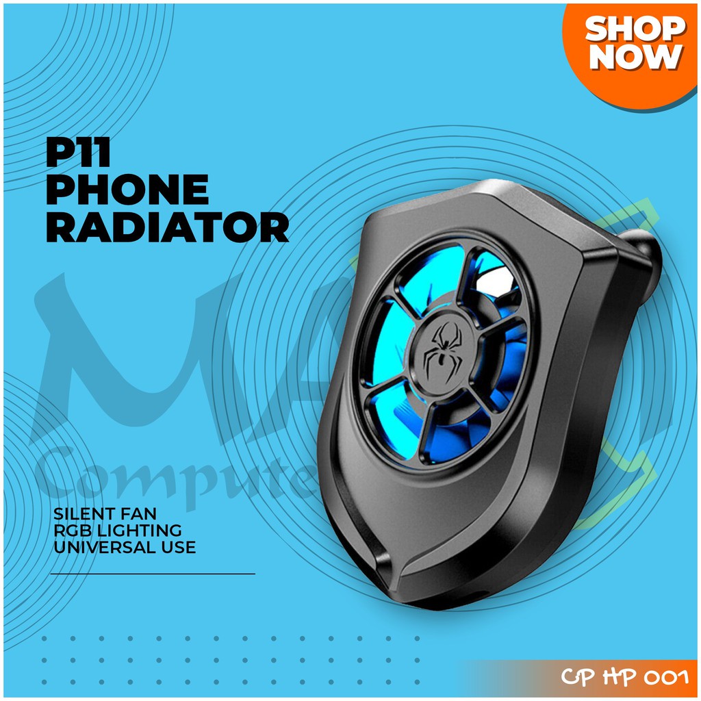 P11 Universal Phone Radiator Suction Cup Small & Convenient Cooling Pad