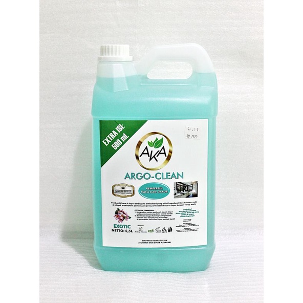 AKA PREMIUM ARGO-CLEAN Pembersih Kaca dan Dapur  5 Liter