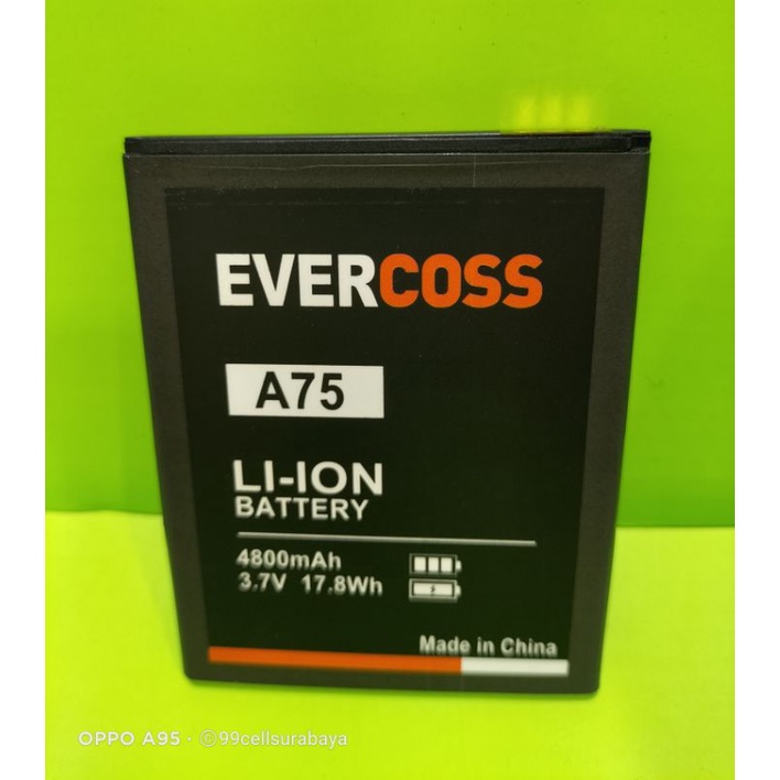 Baterai battery batrai batre Evercoss A75 A75G original