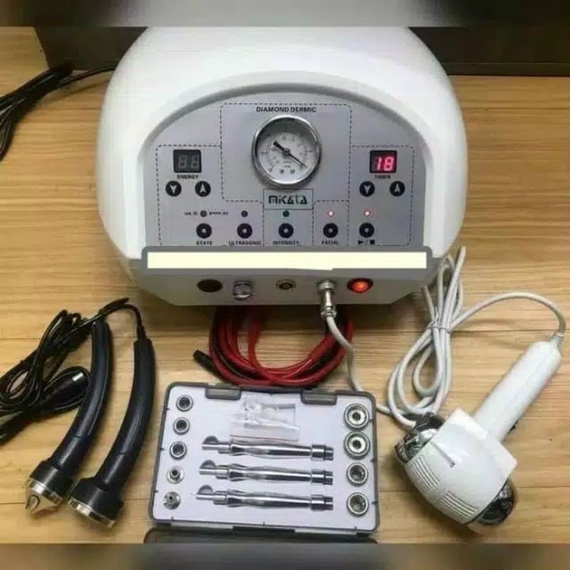Alat Facial 3 In 1  Micro Dermabrasi + Strika Wajah + Ultrasond Mikata