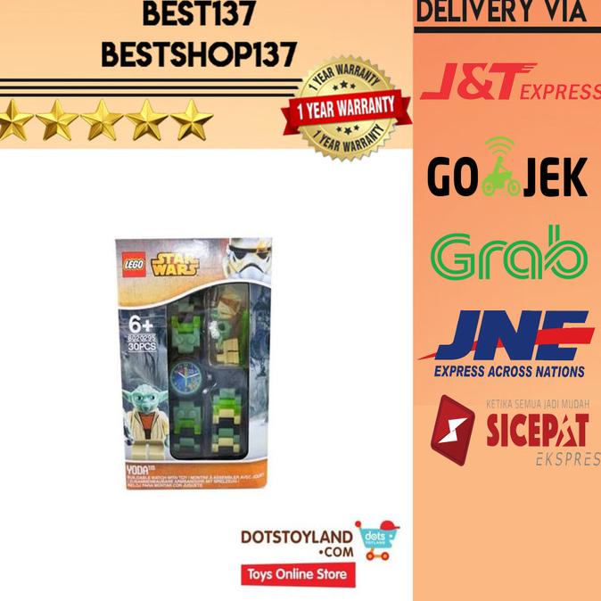 LEGO JAM TANGAN ANAK STAR WARS CARACTER YODA ORIGINAL