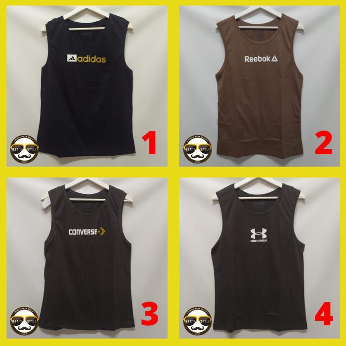 Kaos | Kaos Singlet Pria Kaos Santai Pria Tanktop Singlet Katun Pria Sx 10