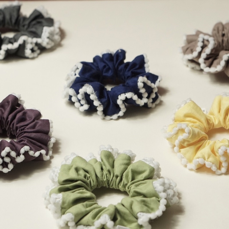 Papipu studio - scrunchies ikat rambut kunciran Emily series