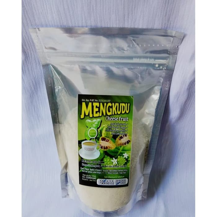 

Unik Minuman Herbal Mengkudu Instant Original 200gr Berkualitas