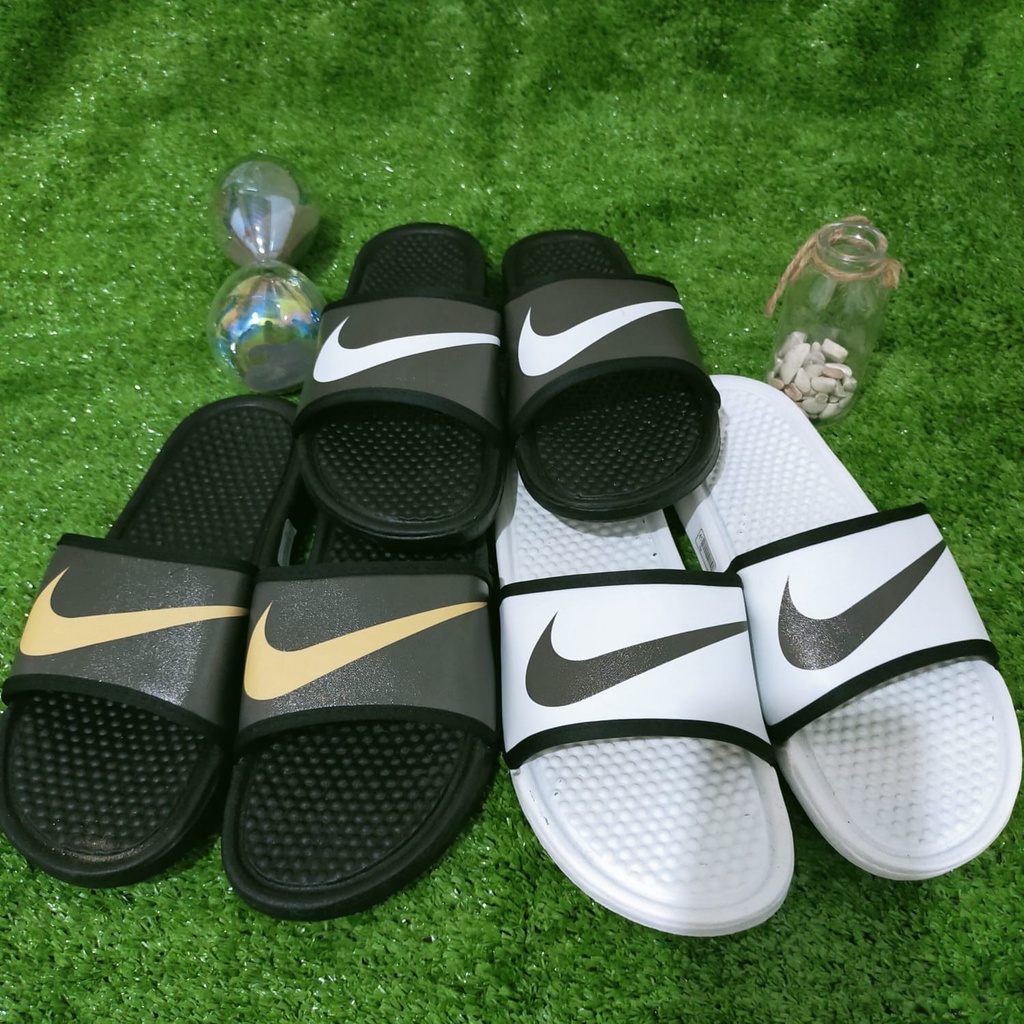 Sandal Slip on Pria Anti Licin Ringan NIKEE BRO