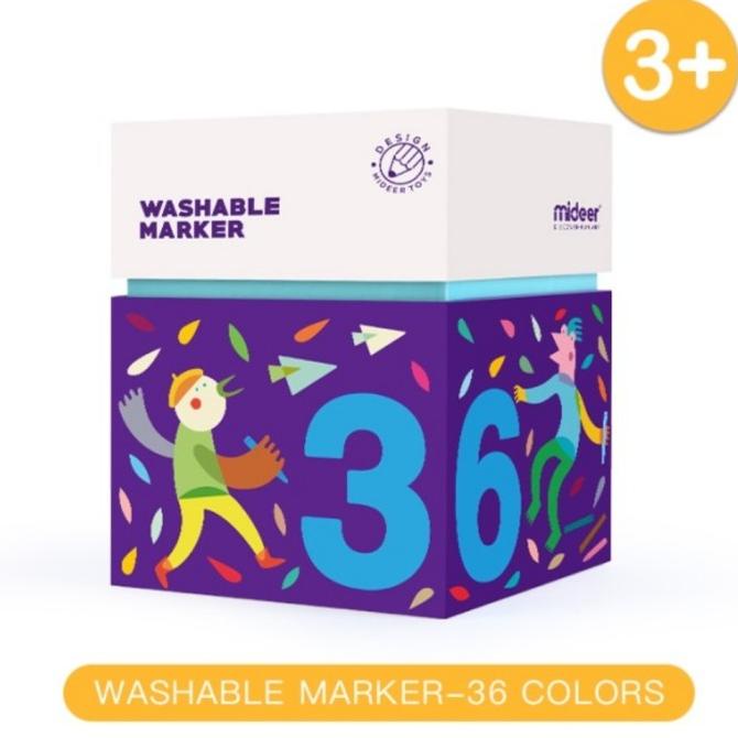 

mideer washable marker spidol wipe clean